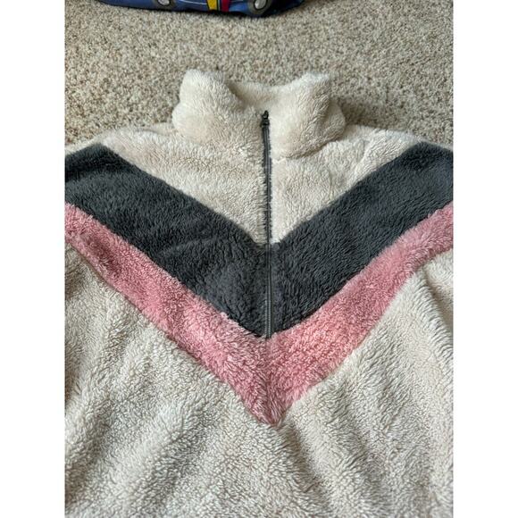 Simply Southern Sherpa 1/4 zip jacket/fleece, size Small - Picture 9 of 10